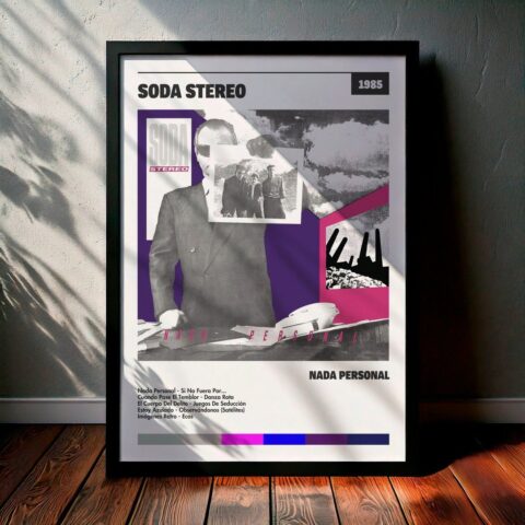 Cuadro Soda Stereo - Nada Personal