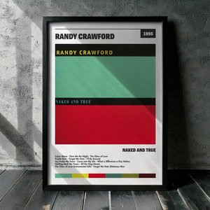 Cuadro Randy Crawford - Naked and True