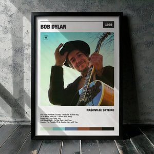 Cuadro Bob Dylan - Nashville Skyline