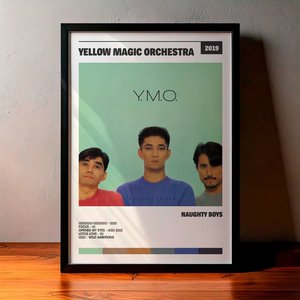 Cuadro YELLOW MAGIC ORCHESTRA - Naughty Boys