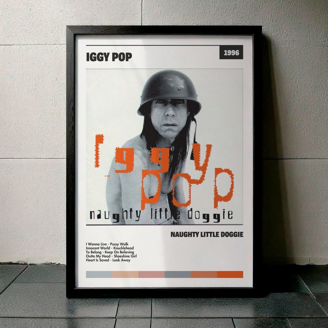 Cuadro Iggy Pop - Naughty Little Doggie