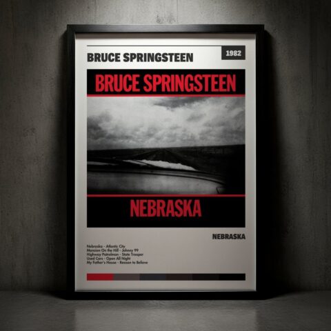 Cuadro Bruce Springsteen - Nebraska