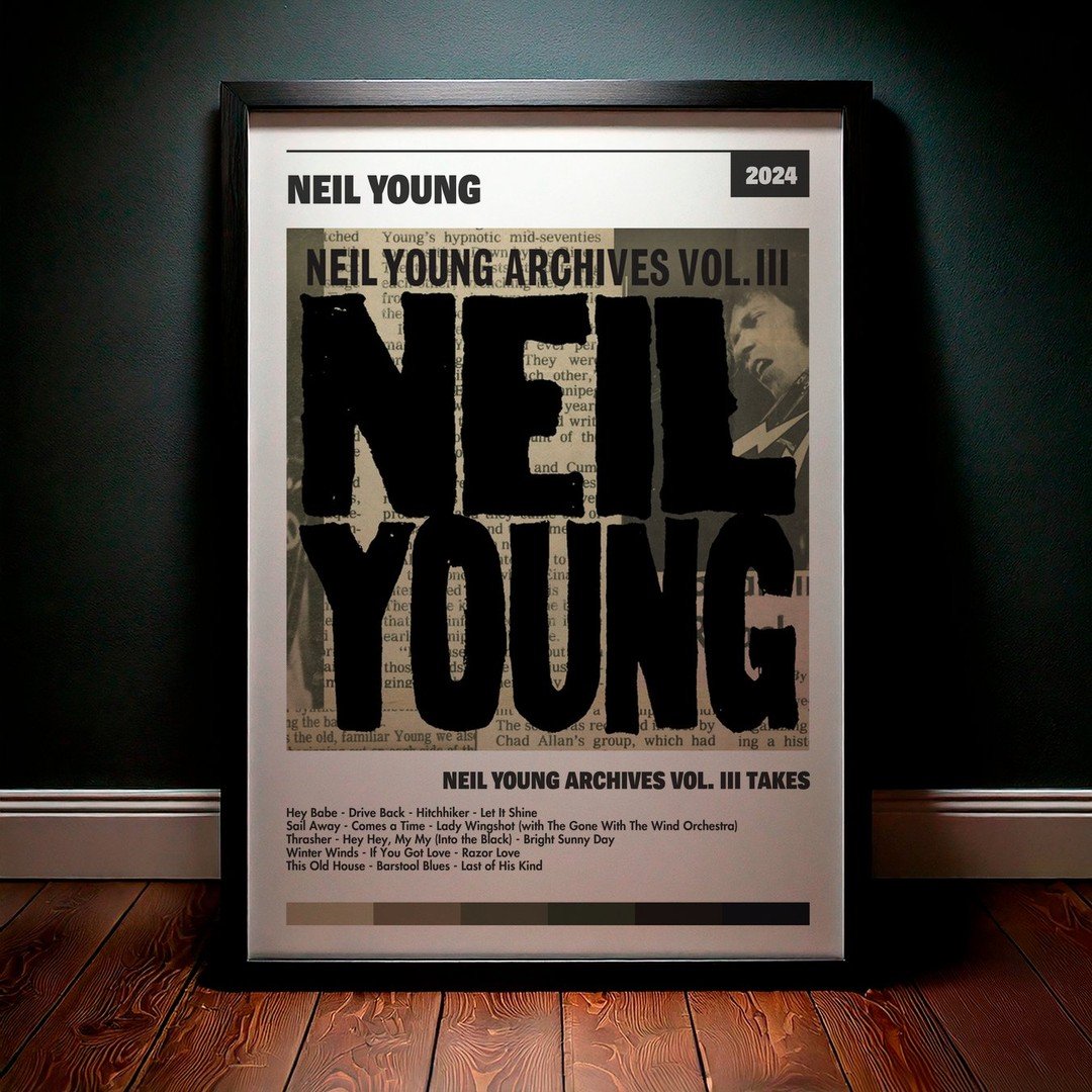 Cuadro Neil Young - Neil Young Archives Vol. III Takes