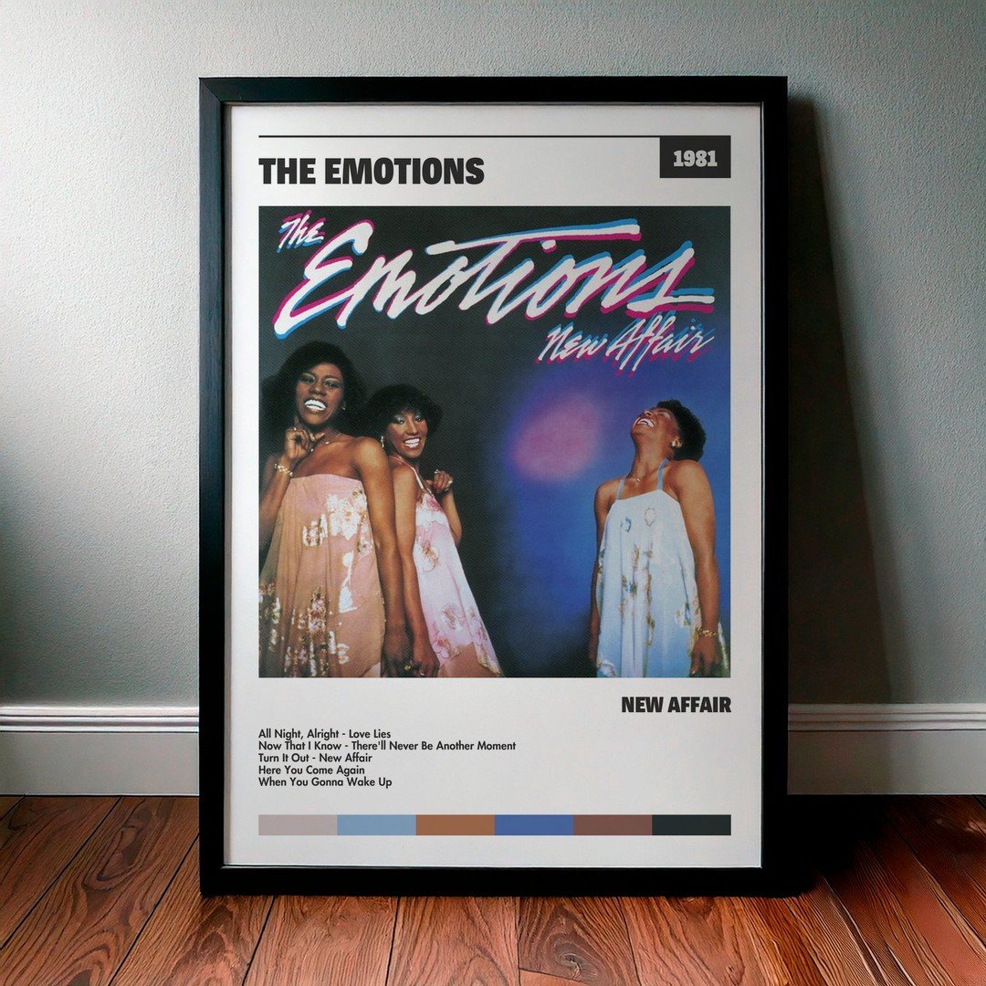 Cuadro The Emotions - New Affair
