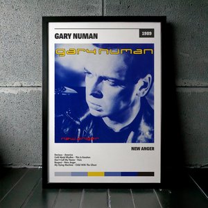 Cuadro Gary Numan - New Anger