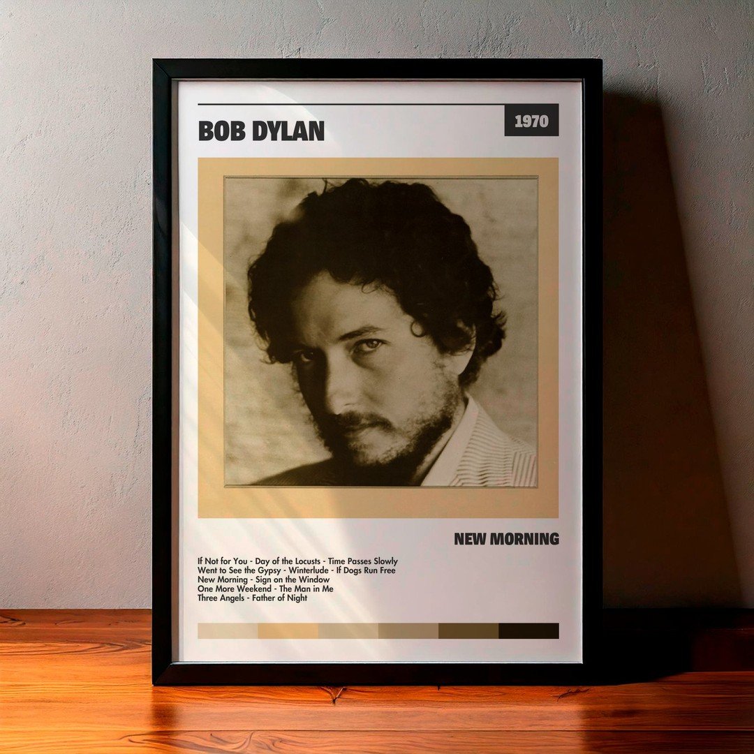 Cuadro Bob Dylan - New Morning