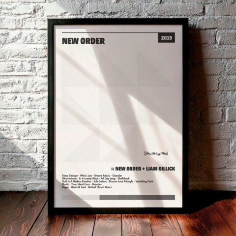 Cuadro New Order - ∑ New Order + Liam Gillick