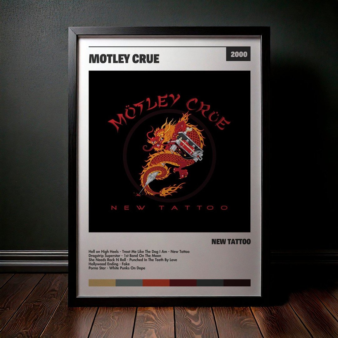 Cuadro Mötley Crüe - New Tattoo