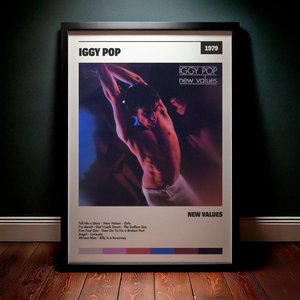 Cuadro Iggy Pop - New Values