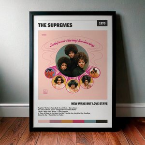 Cuadro The Supremes - New Ways But Love Stays