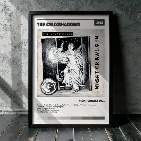 Cuadro The Crüxshadows - Night Crawls in...