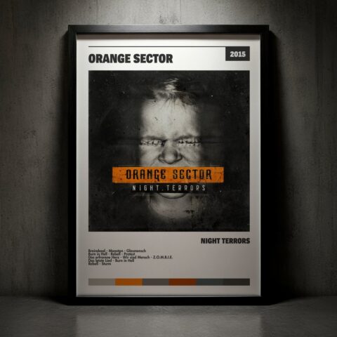 Cuadro Orange Sector - Night Terrors