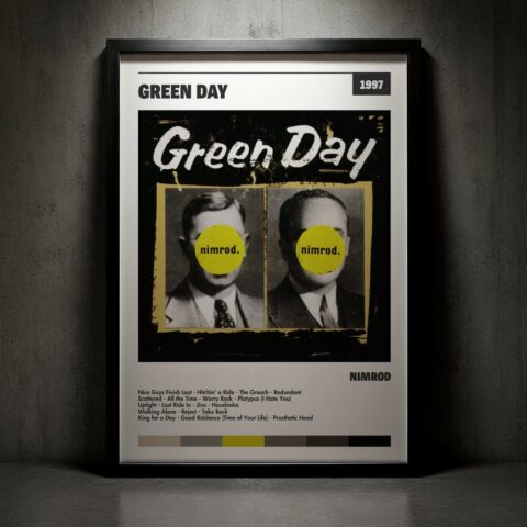 Cuadro Green Day - Nimrod