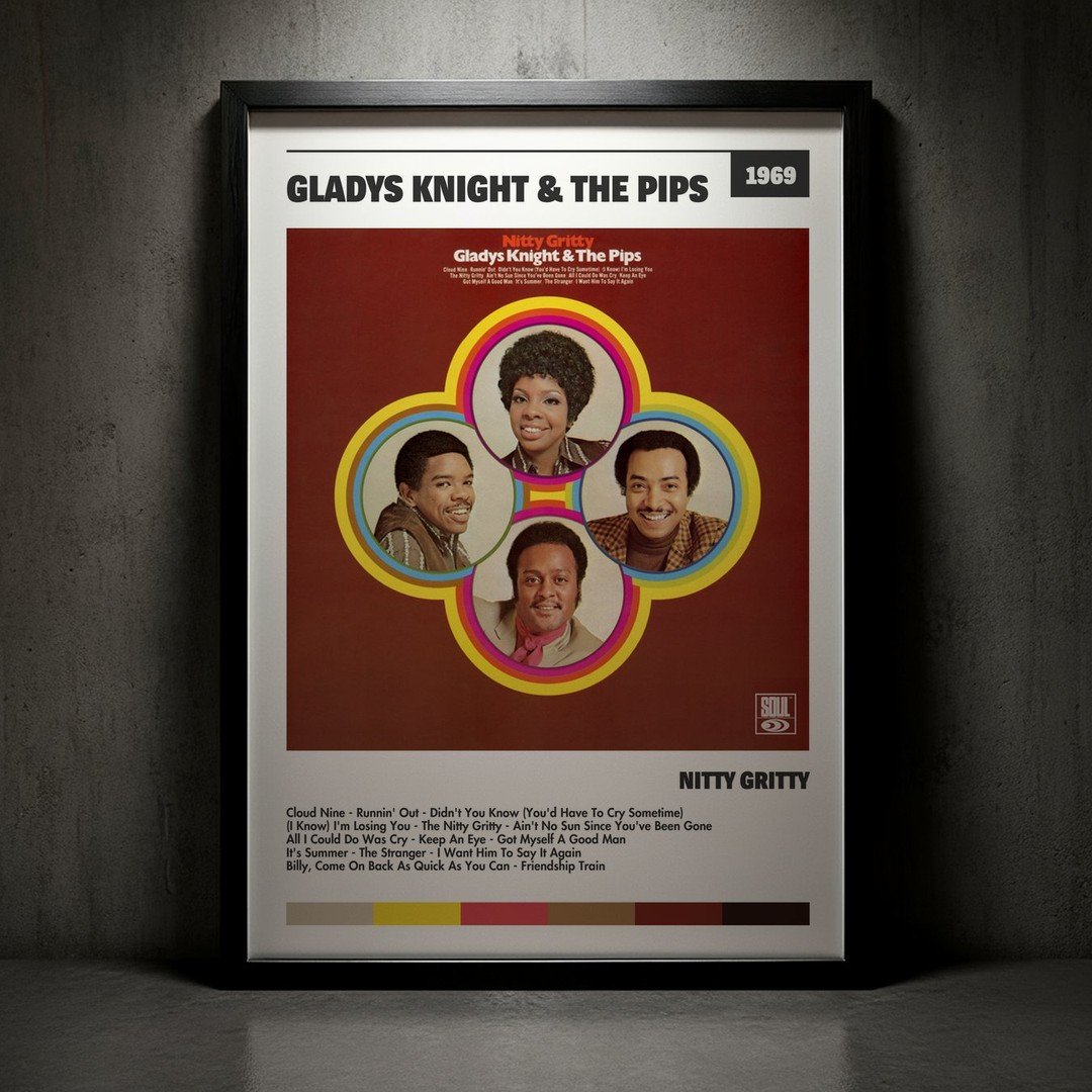 Cuadro Gladys Knight & The Pips - Nitty Gritty