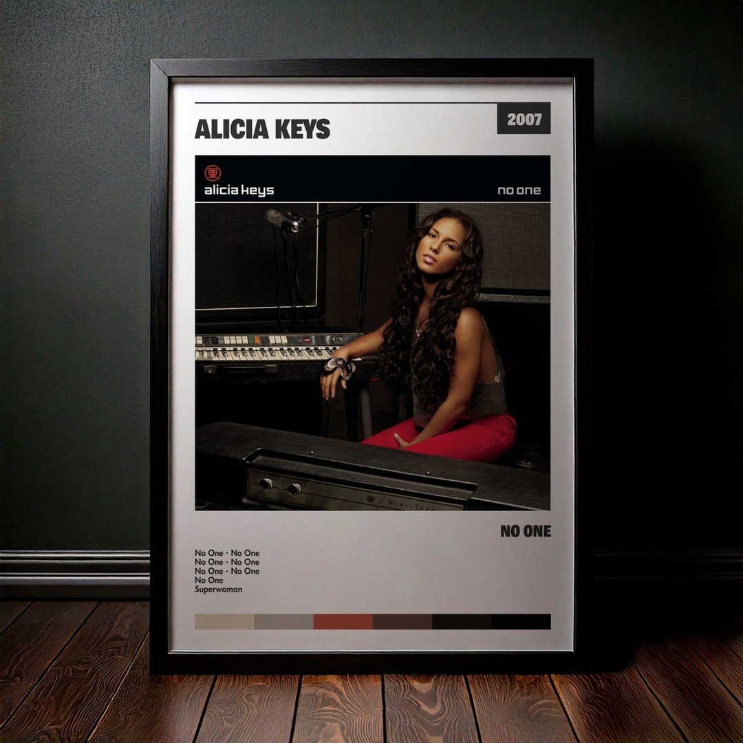 Cuadro Alicia Keys - No One