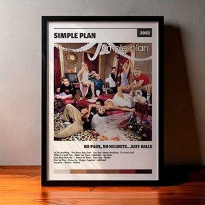 Cuadro Simple Plan - No Pads, No Helmets...Just Balls