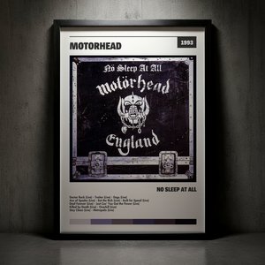Cuadro Motörhead - No Sleep At All
