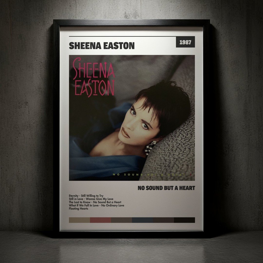Cuadro Sheena Easton - No Sound But A Heart