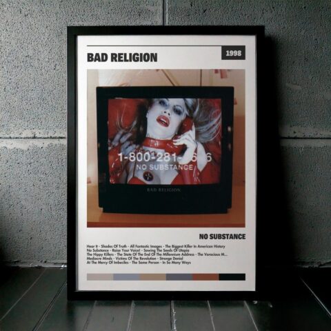 Cuadro Bad Religion - No Substance