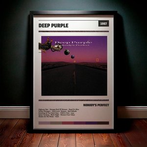 Cuadro Deep Purple - Nobody's Perfect