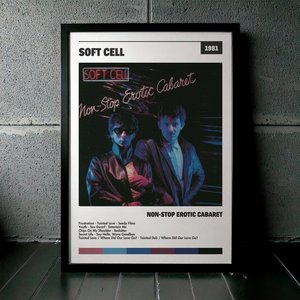 Cuadro Soft Cell - Non-Stop Erotic Cabaret