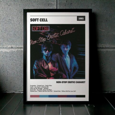 Cuadro Soft Cell - Non-Stop Erotic Cabaret