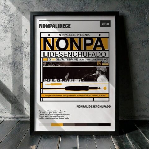 Cuadro Nonpalidece - Nonpalidesenchufado