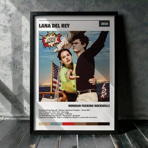 Cuadro Lana Del Rey - Norman Fucking Rockwell!