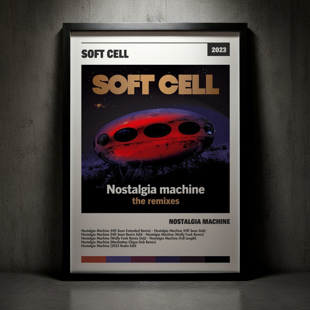 Cuadro Soft Cell - Nostalgia Machine