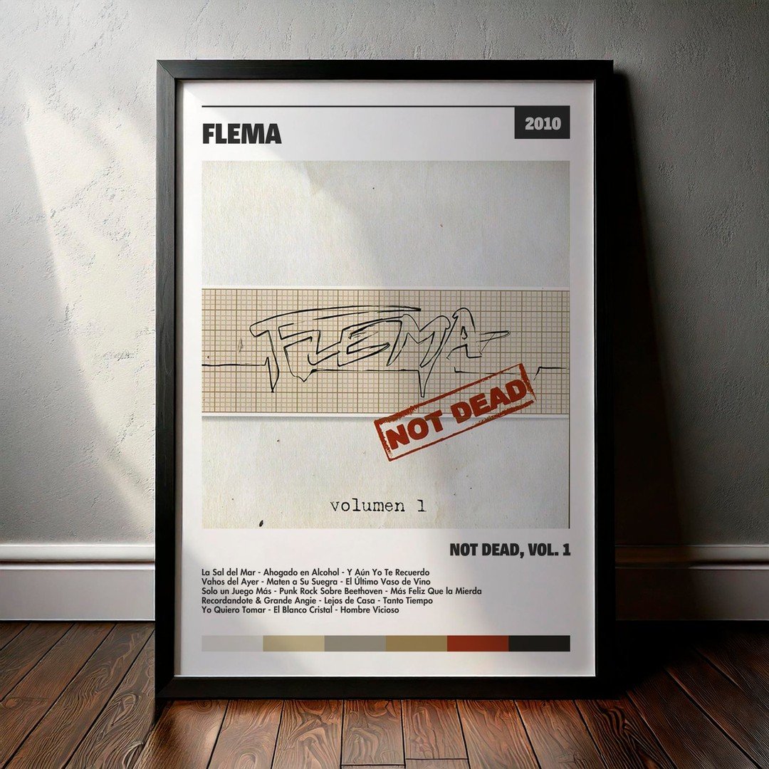 Cuadro Flema - Not Dead, Vol. 1