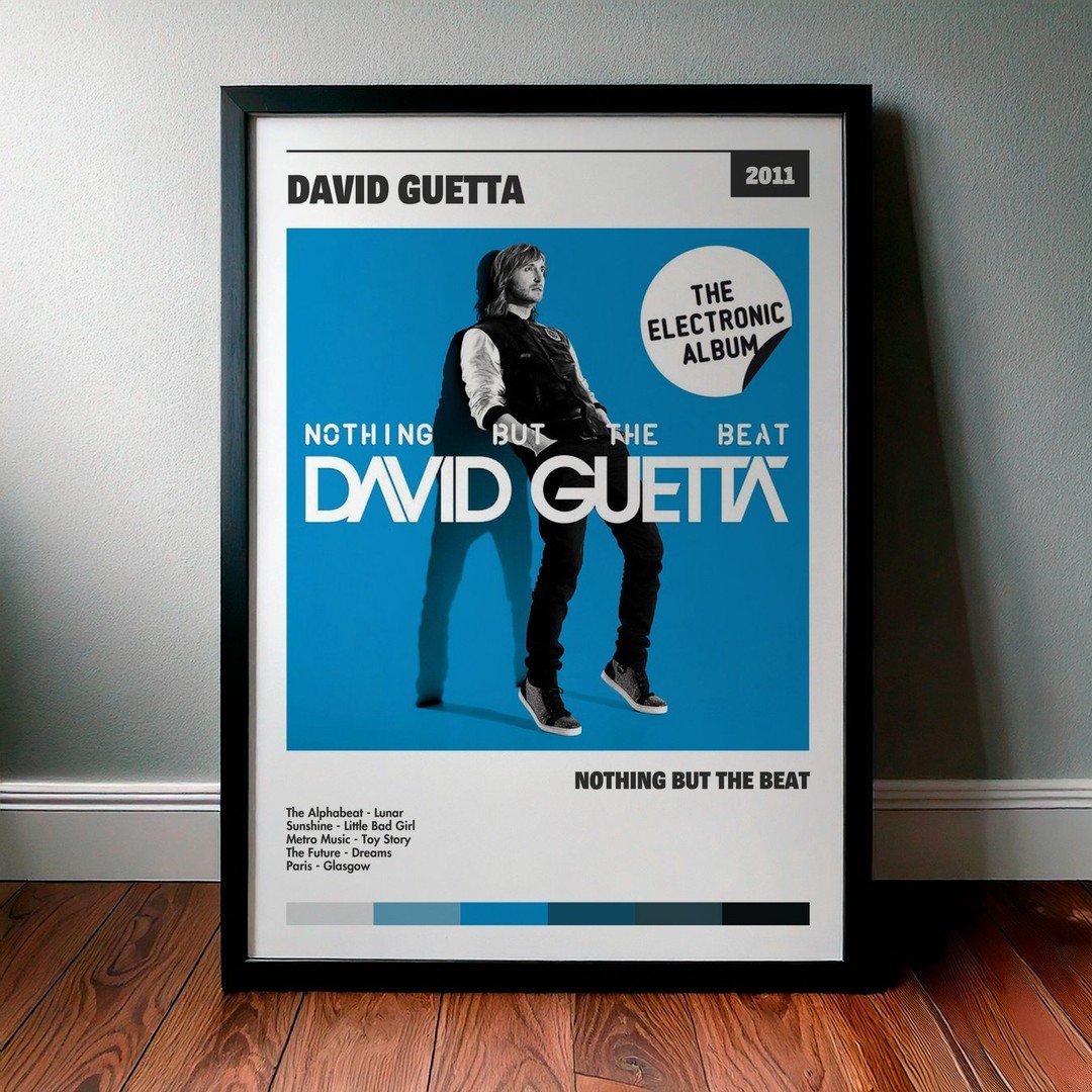 Cuadro David Guetta - Nothing but the Beat