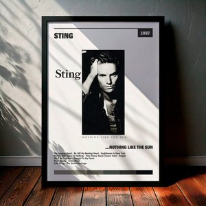 Cuadro Sting - ...Nothing Like The Sun
