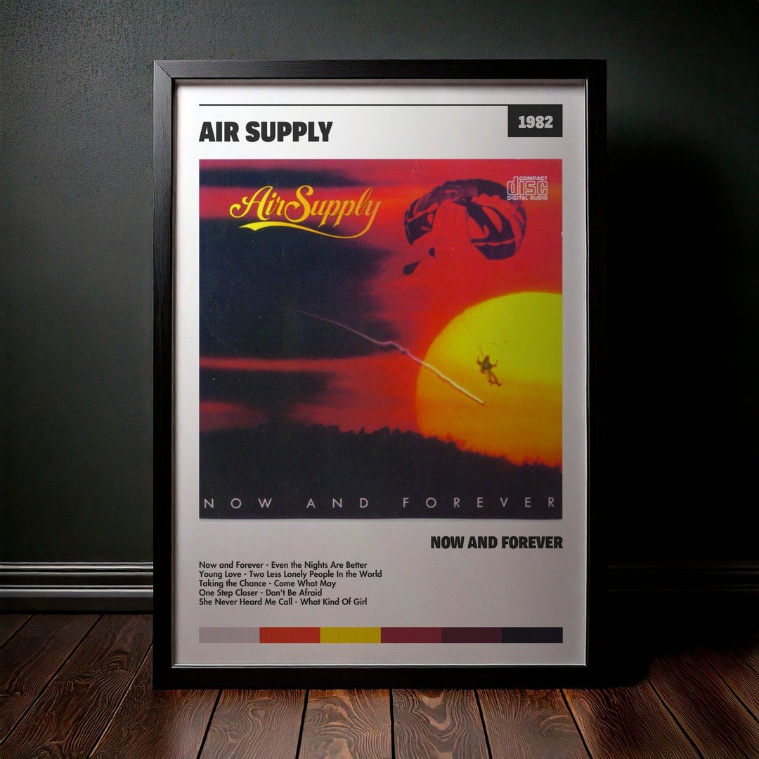 Cuadro Air Supply - Now And Forever