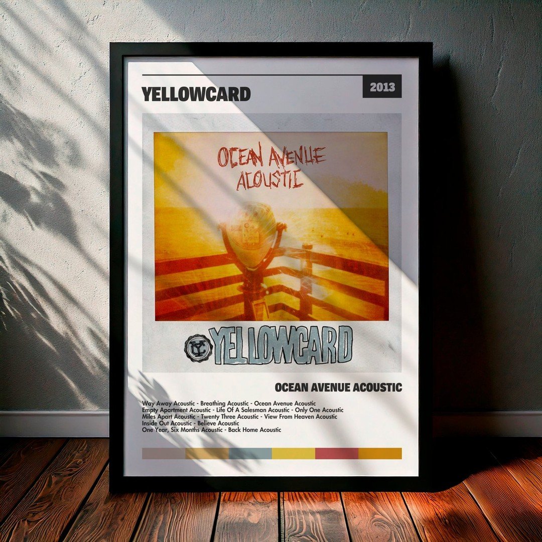 Cuadro Yellowcard - Ocean Avenue Acoustic