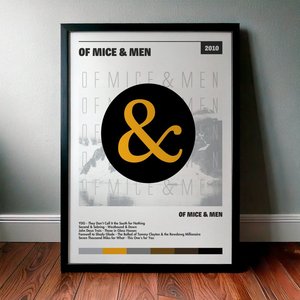 Cuadro Of Mice & Men - Of Mice & Men