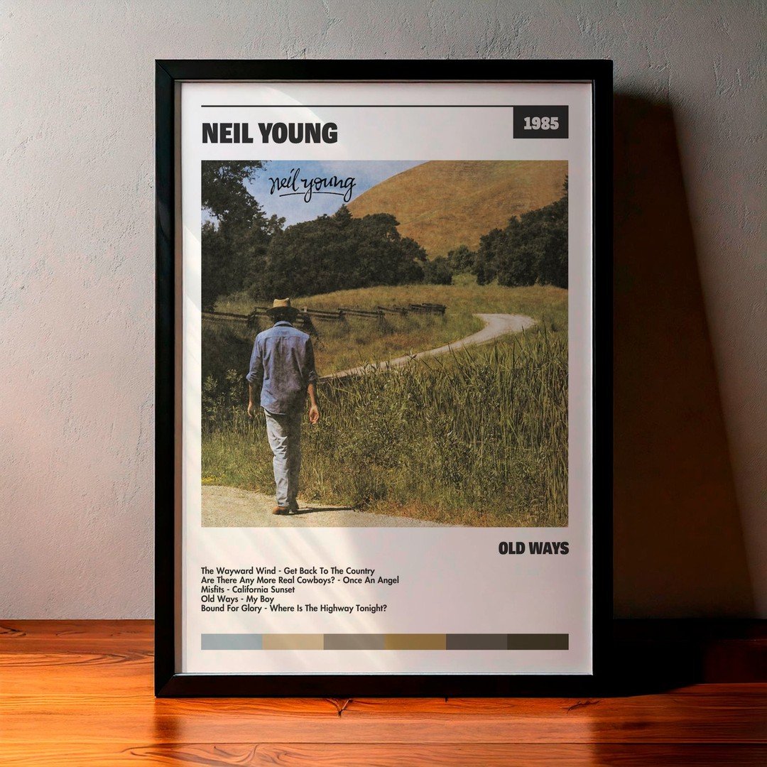 Cuadro Neil Young - Old Ways