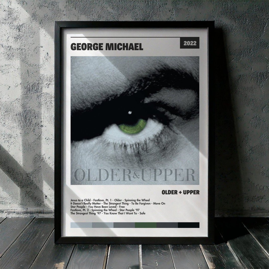 Cuadro George Michael - Older + Upper
