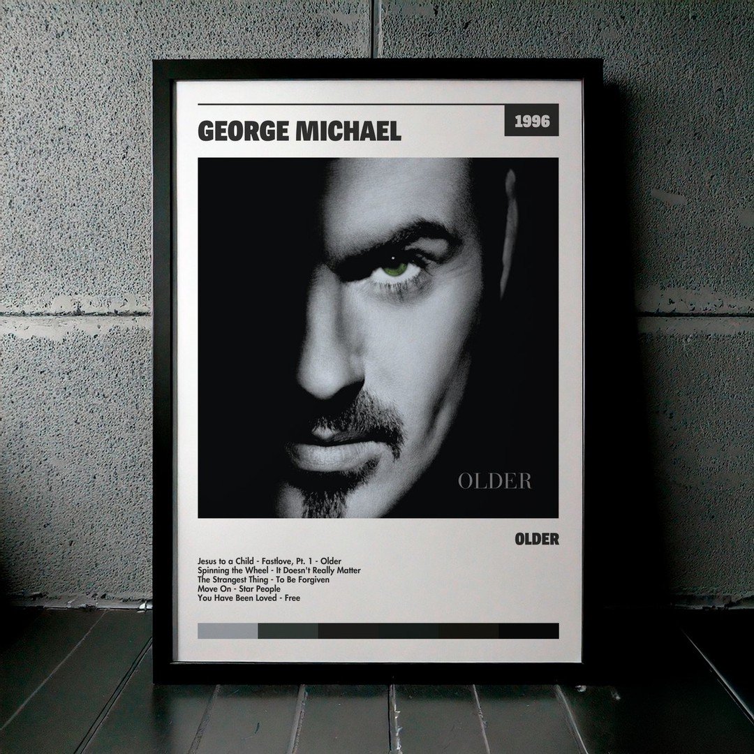 Cuadro George Michael - Older