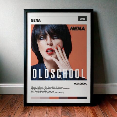 Cuadro Nena - Oldschool