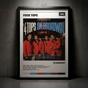 Cuadro Four Tops - On Broadway