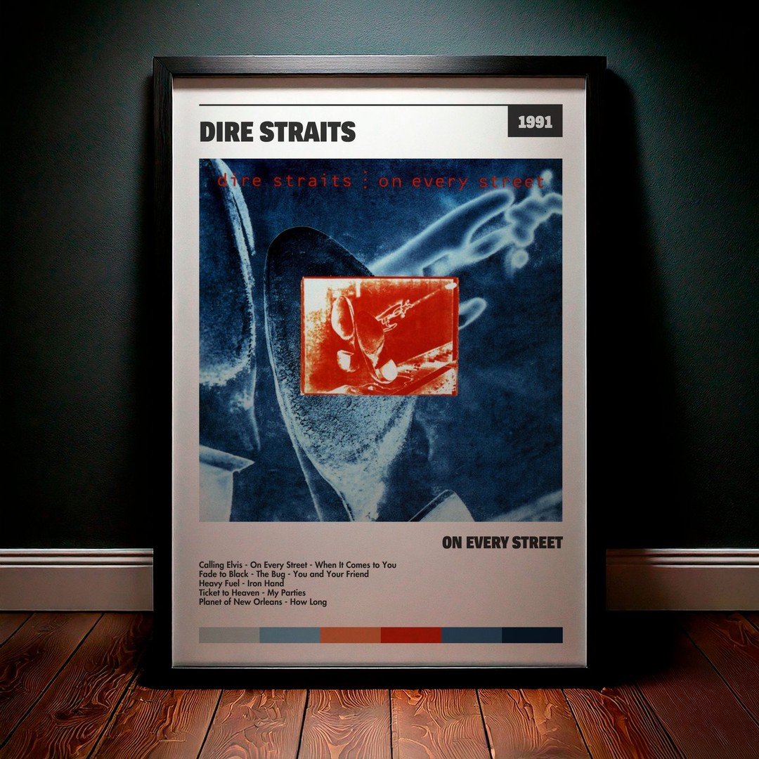 Cuadro Dire Straits - On Every Street