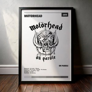 Cuadro Motörhead - On Parole