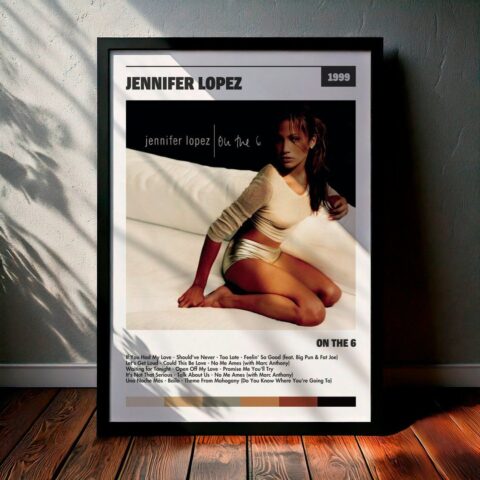 Cuadro Jennifer Lopez - On The 6