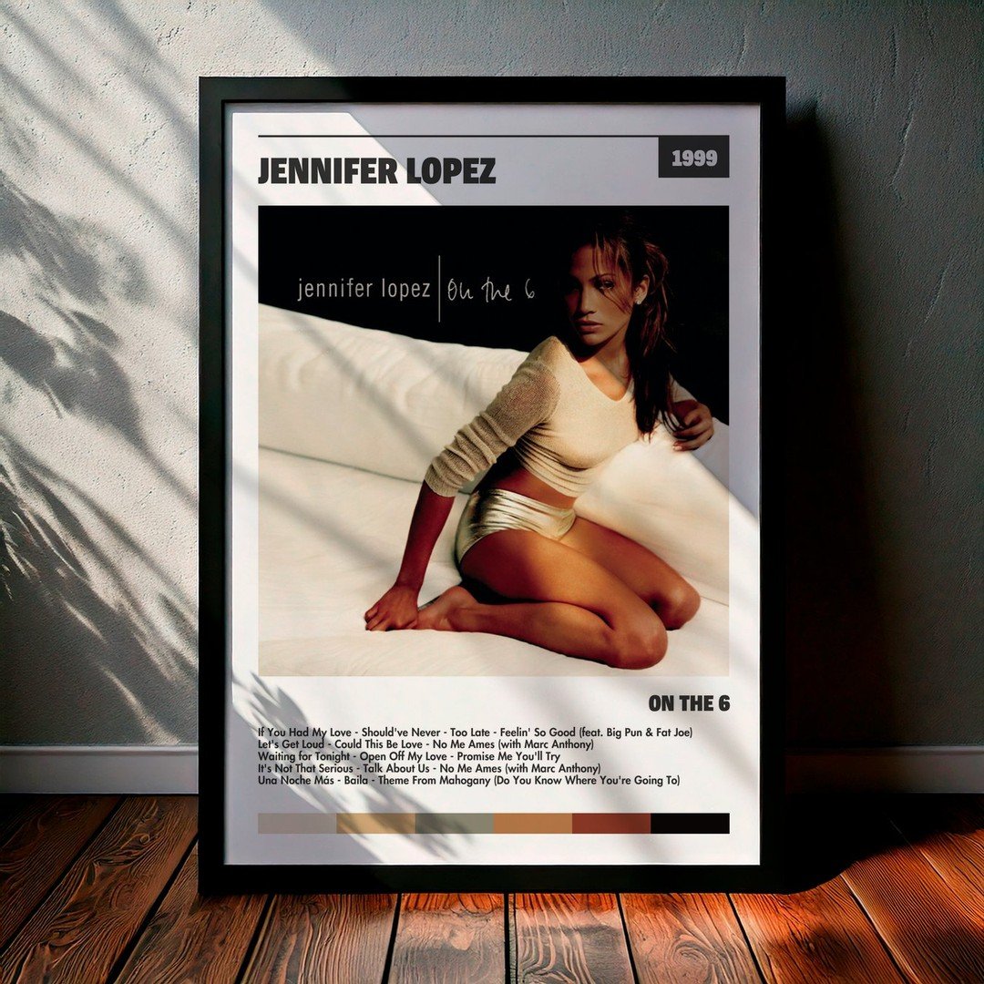 Cuadro Jennifer Lopez - On The 6