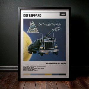 Cuadro Def Leppard - On Through The Night