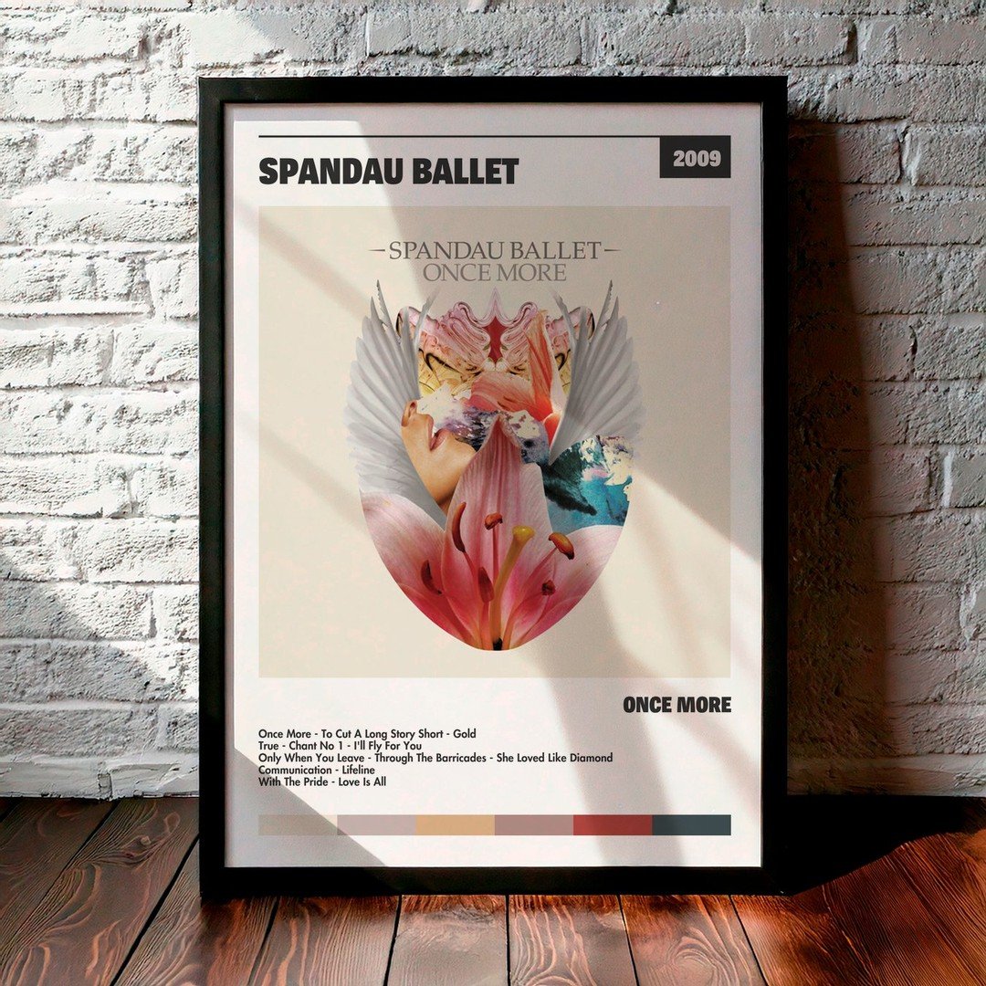 Cuadro Spandau Ballet - Once More