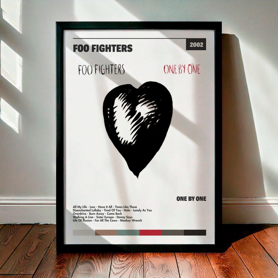 Cuadro Foo Fighters - One By One