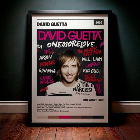 Cuadro David Guetta - One More Love