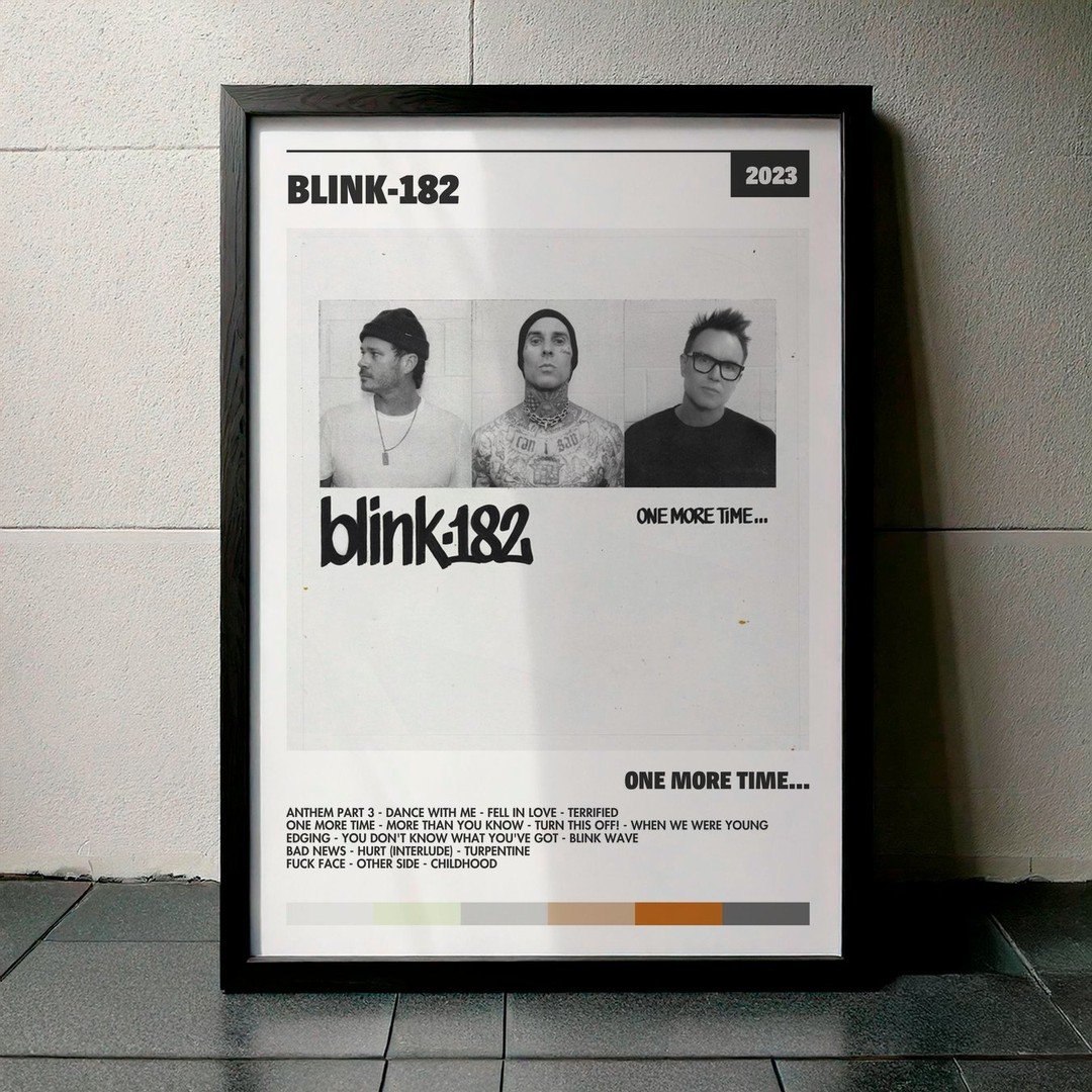 Cuadro blink-182 - ONE MORE TIME...