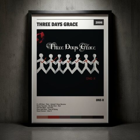 Cuadro Three Days Grace - One-X